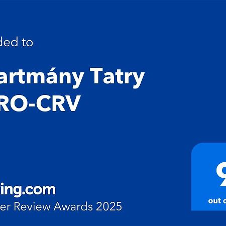 Apartmany Tatry Euro-Crv Nová Lesná Eksteriør billede